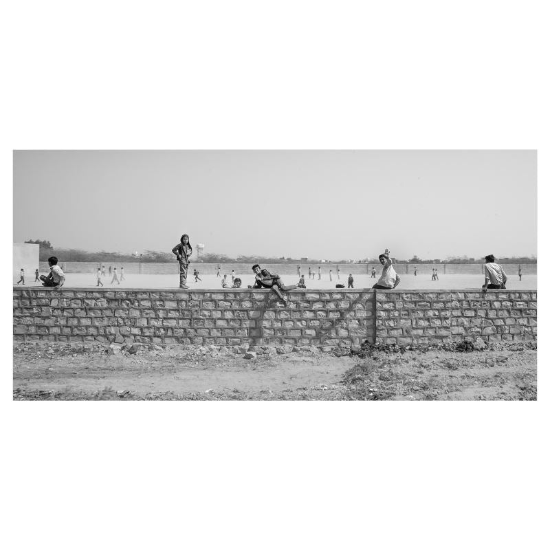 Playground wall, Rajasthan, India (2018)