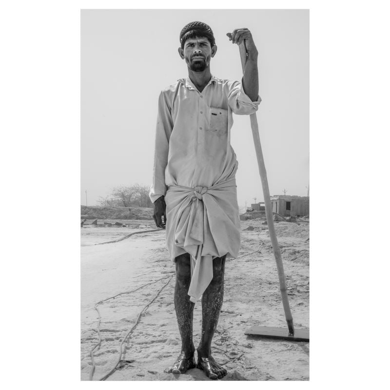 Salt worker, Rajasthan, India, 2018