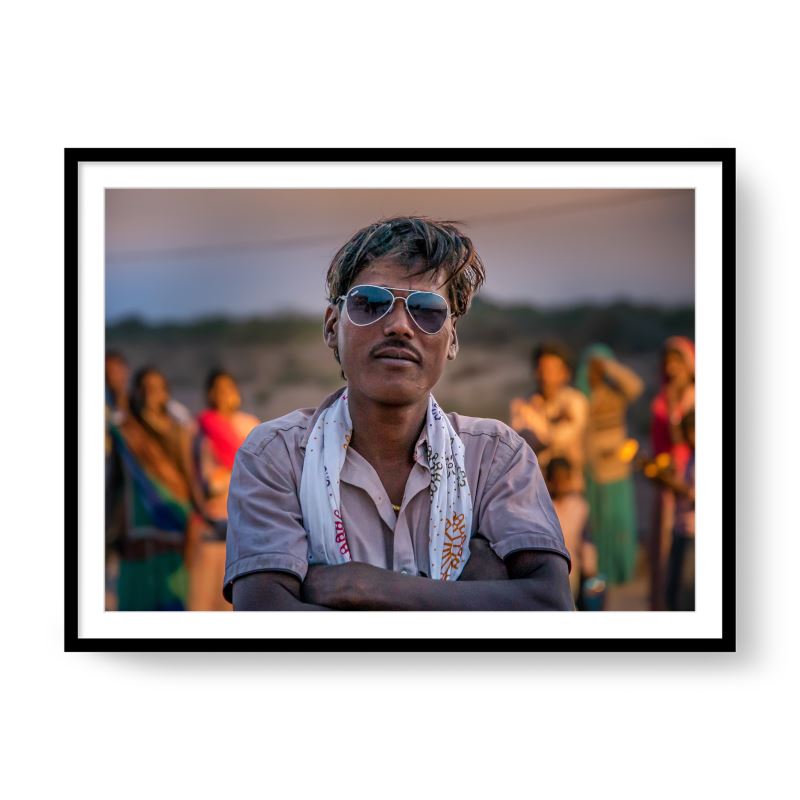 Man of Khichan, Rajasthan, India, 2018
